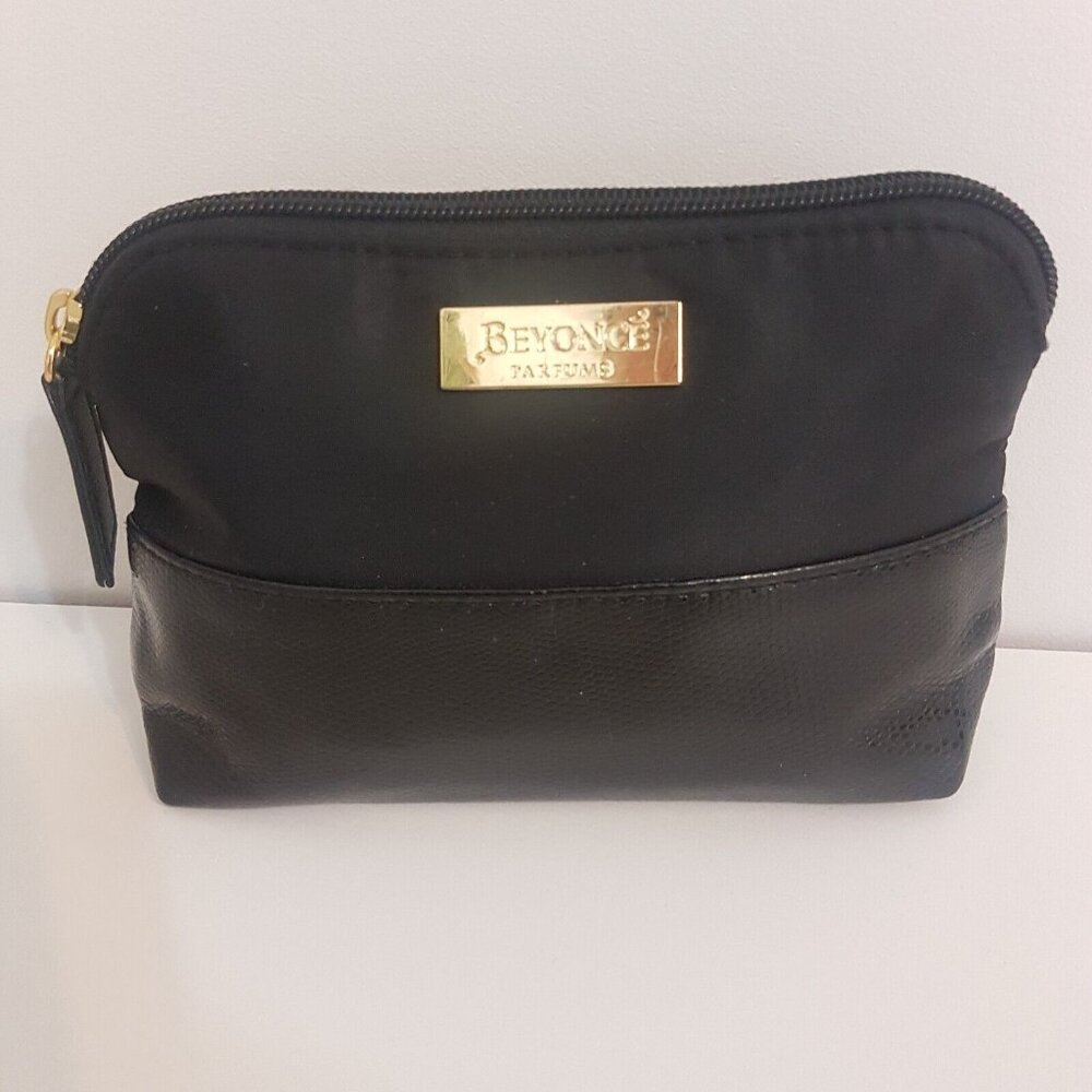 BEYONCE Parfume Black Cosmetic Travel Bag Case Pouch Promo